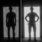 Electroluminiescense photography of solar panels, here with Gustav ruining the photo. ‰ of all 800 000 solar panels were photographed to gain a statistical insight of the health of the delivered panels prior to/after installation. This special EL-photography lets you see microcracks in the solar cells and you can in that way determine some aspects of the health of the solar panel.